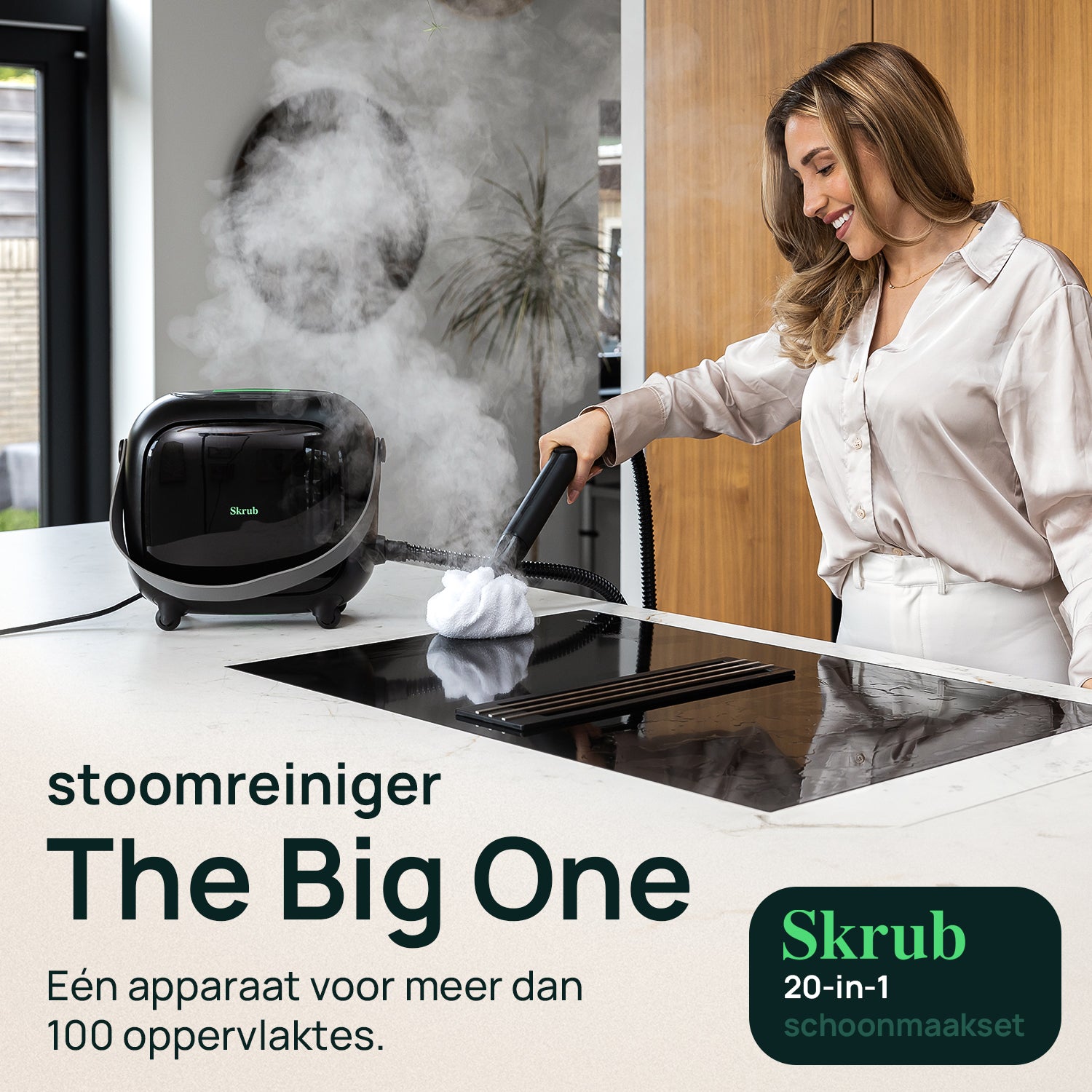 Stoomreiniger 'The Big one'