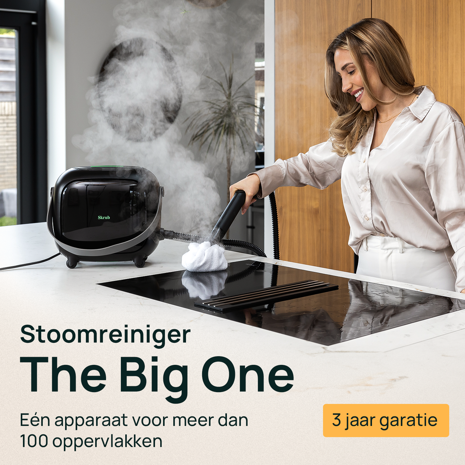 Stoomreiniger 'The Big one'
