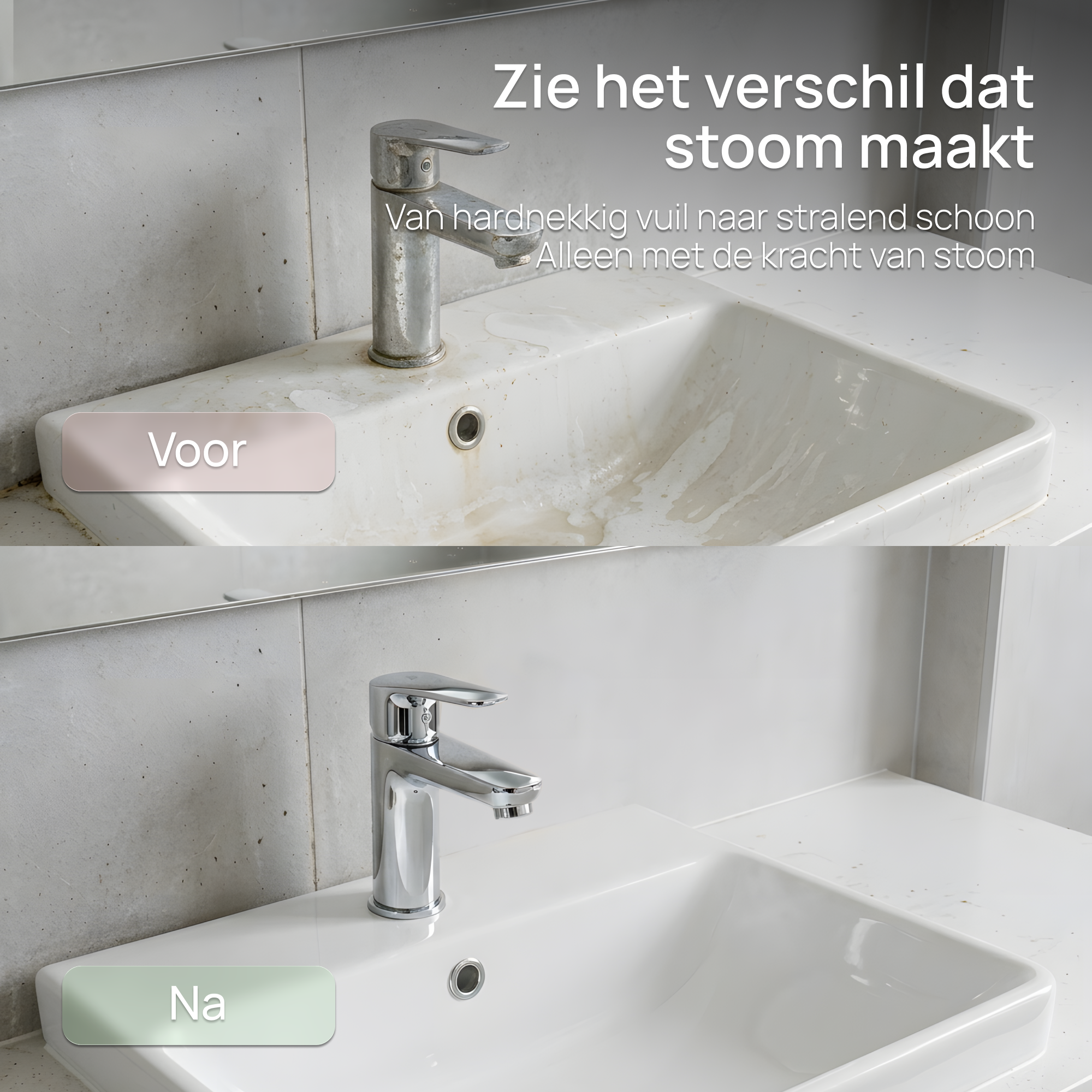 Stoomreiniger PRO (drukfout in handleiding)