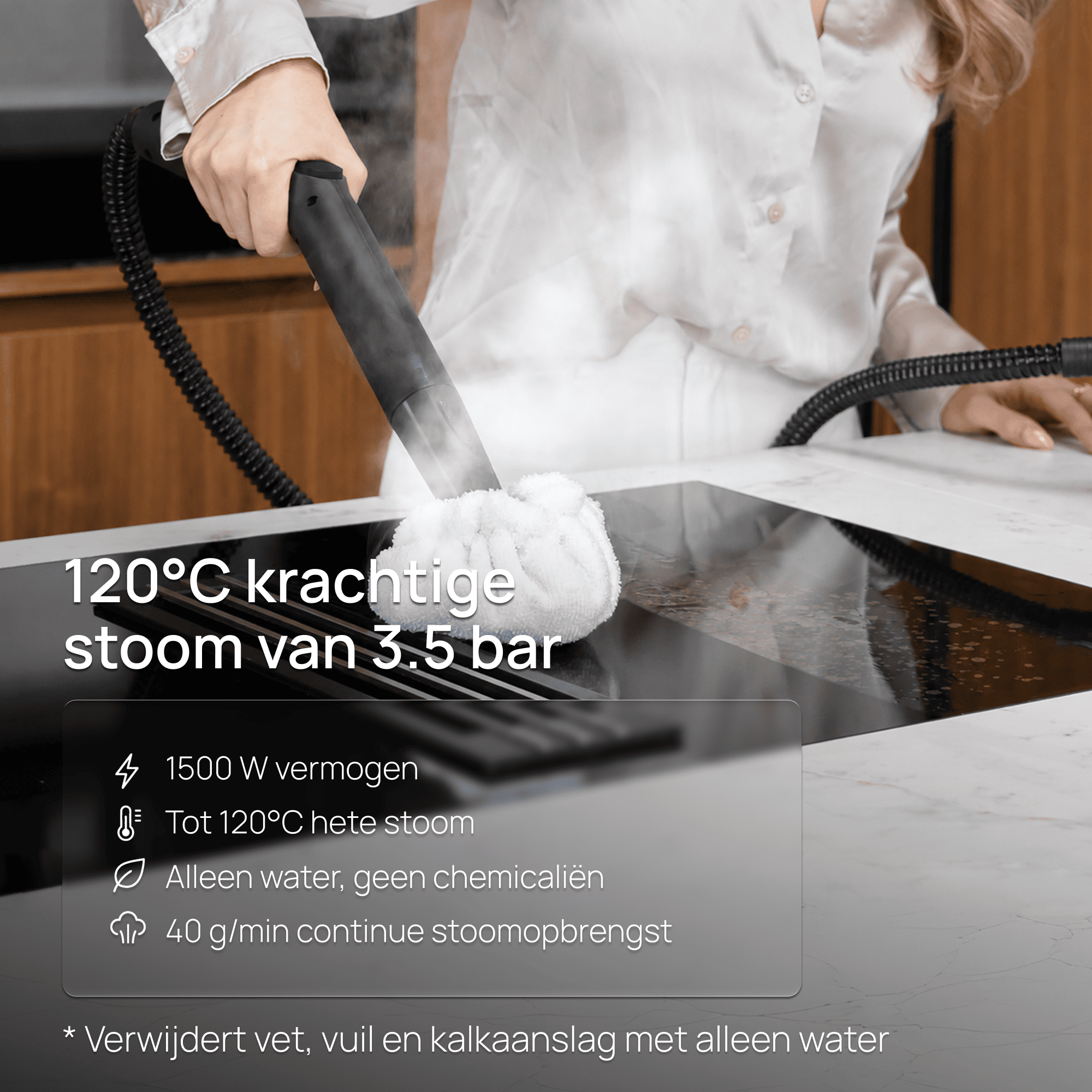Stoomreiniger PRO (drukfout in handleiding)