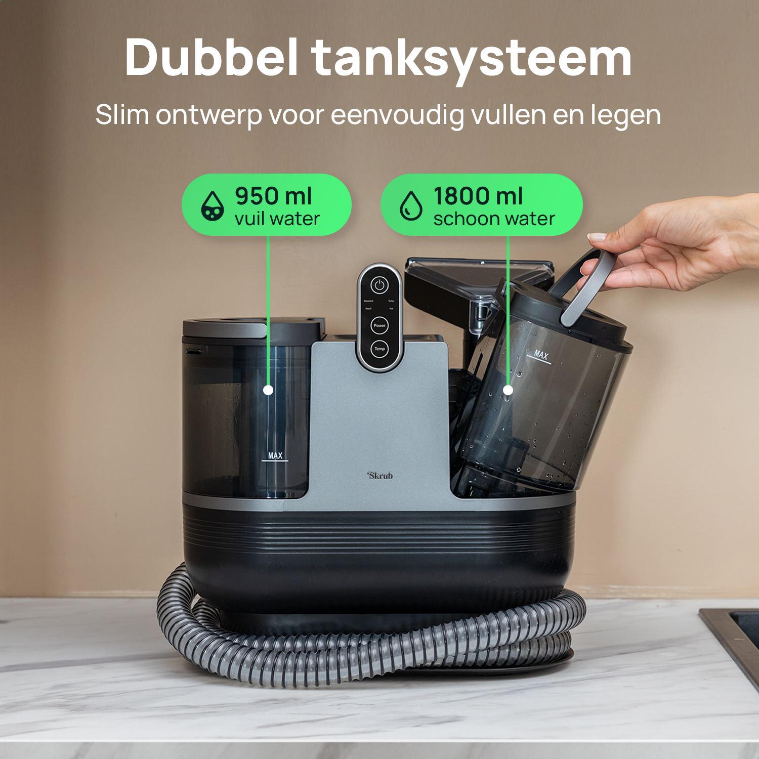 Tapijtreiniger 'The Beast'