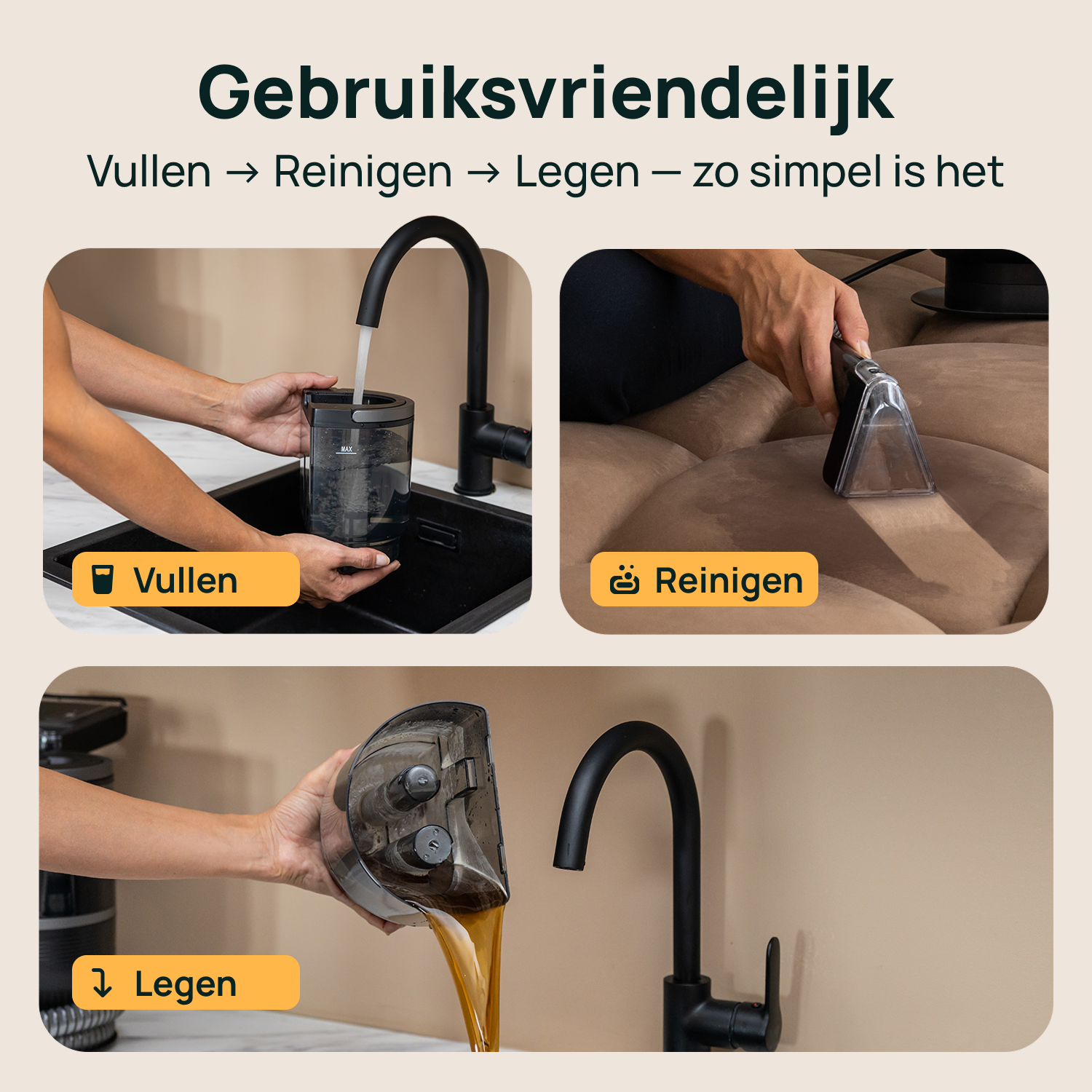 Vlekkenreiniger 'The Beast'