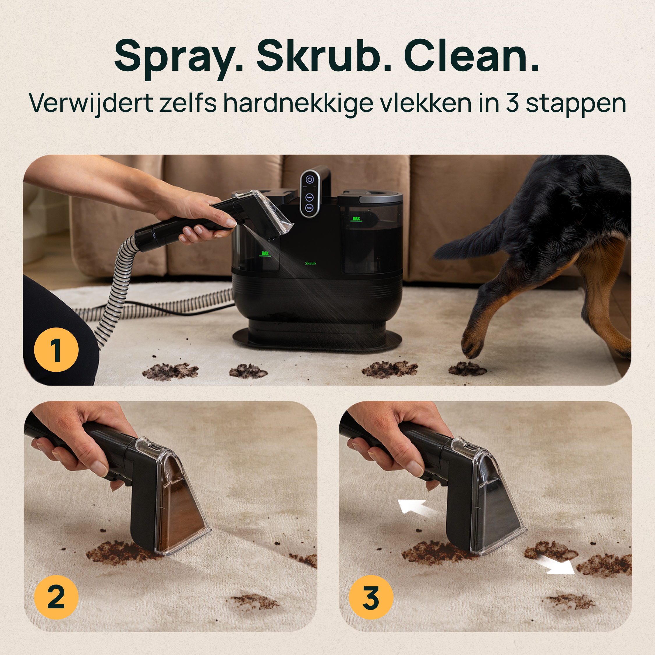 Vlekkenreiniger 'The Beast'