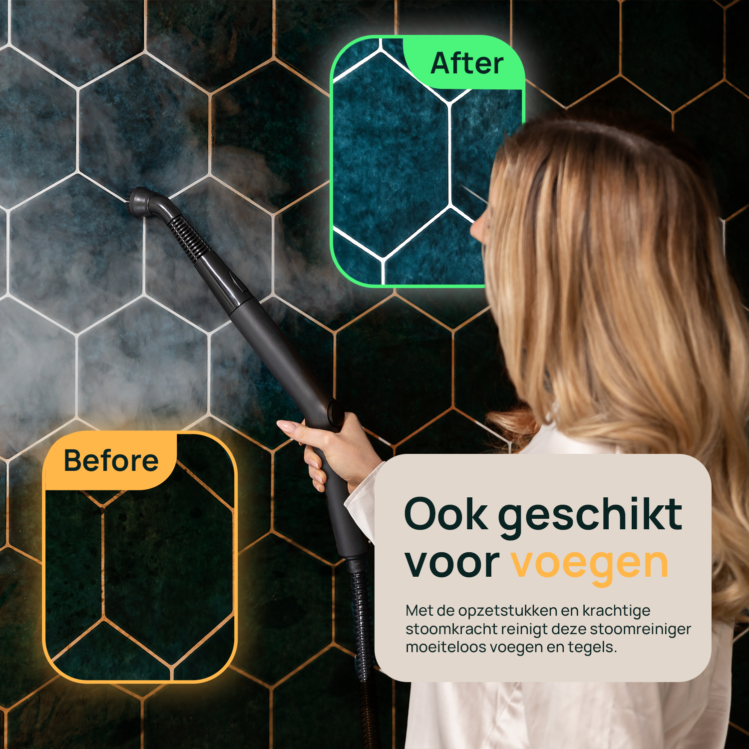 Stoomreiniger 'The Big one'