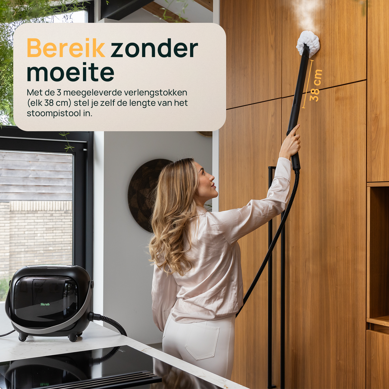 Stoomreiniger 'The Big one'