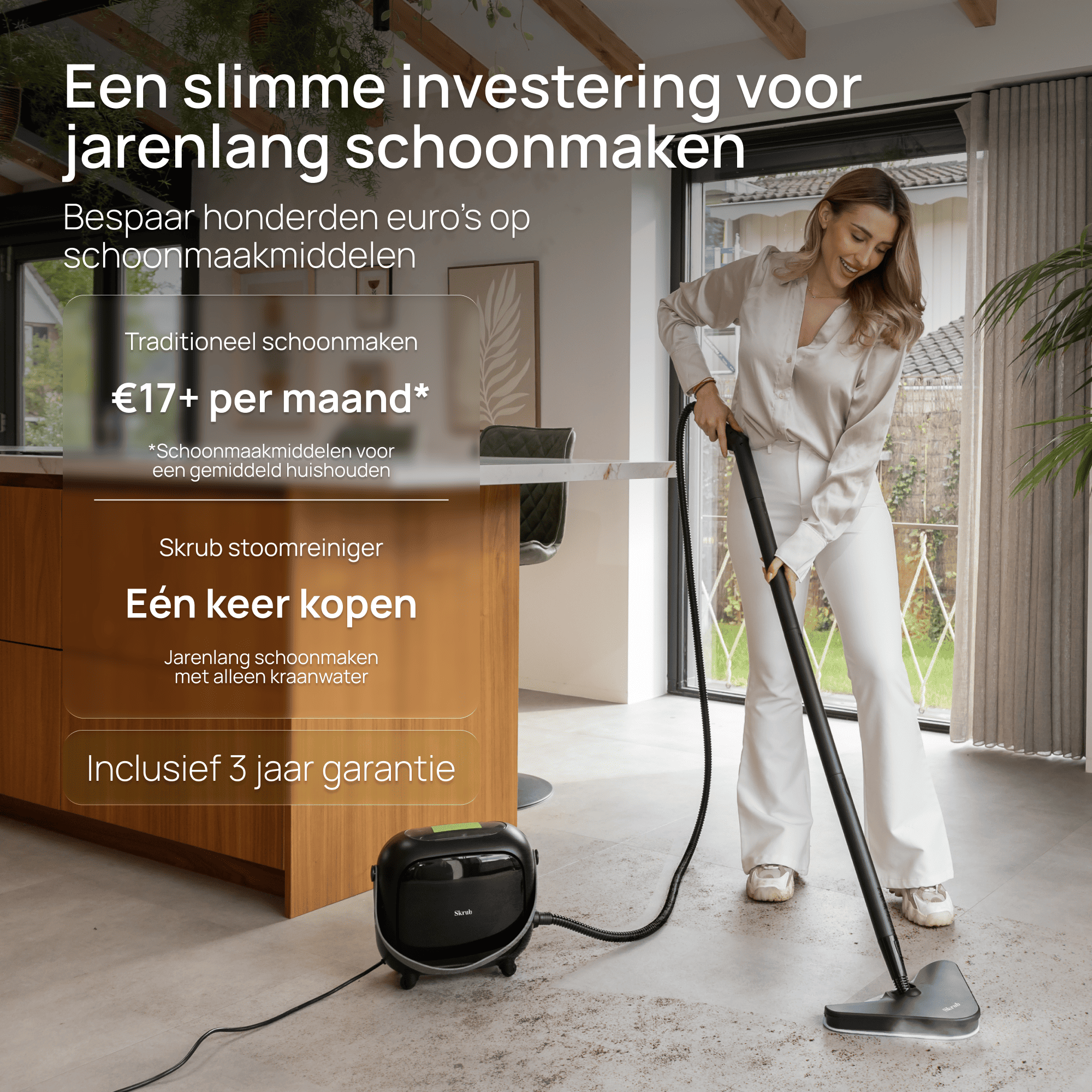 Stoomreiniger PRO (drukfout in handleiding)