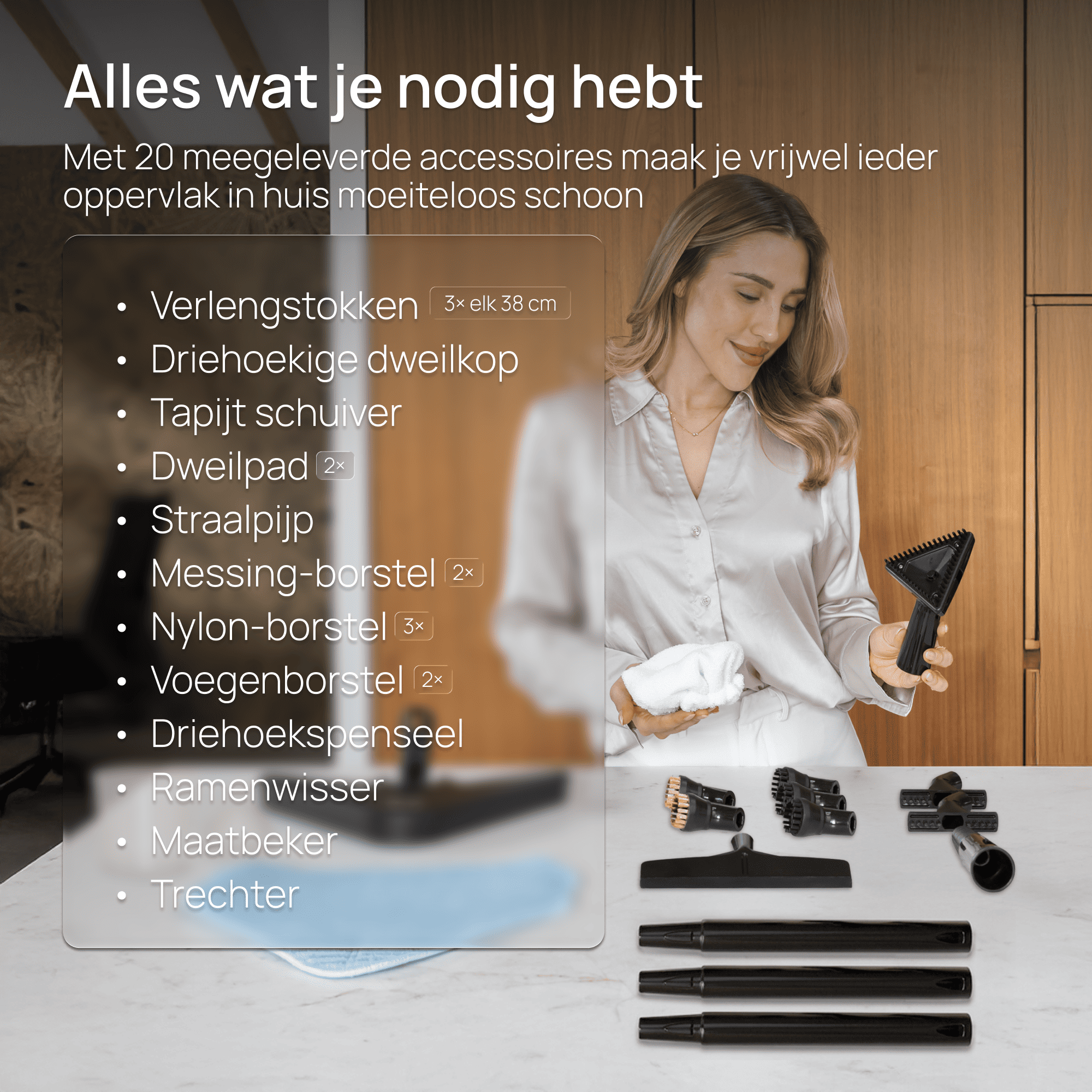Stoomreiniger PRO (drukfout in handleiding)