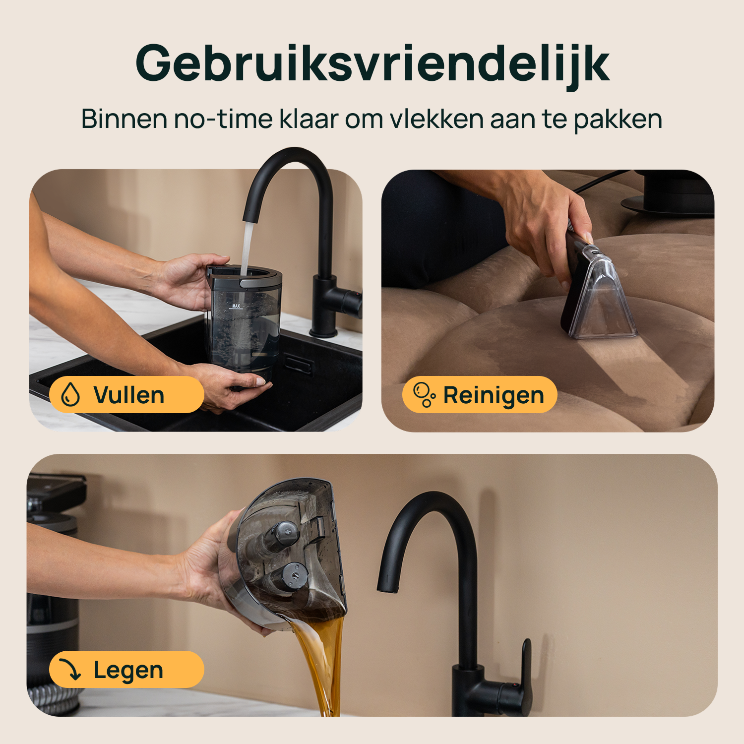 Tapijtreiniger 'The Beast'