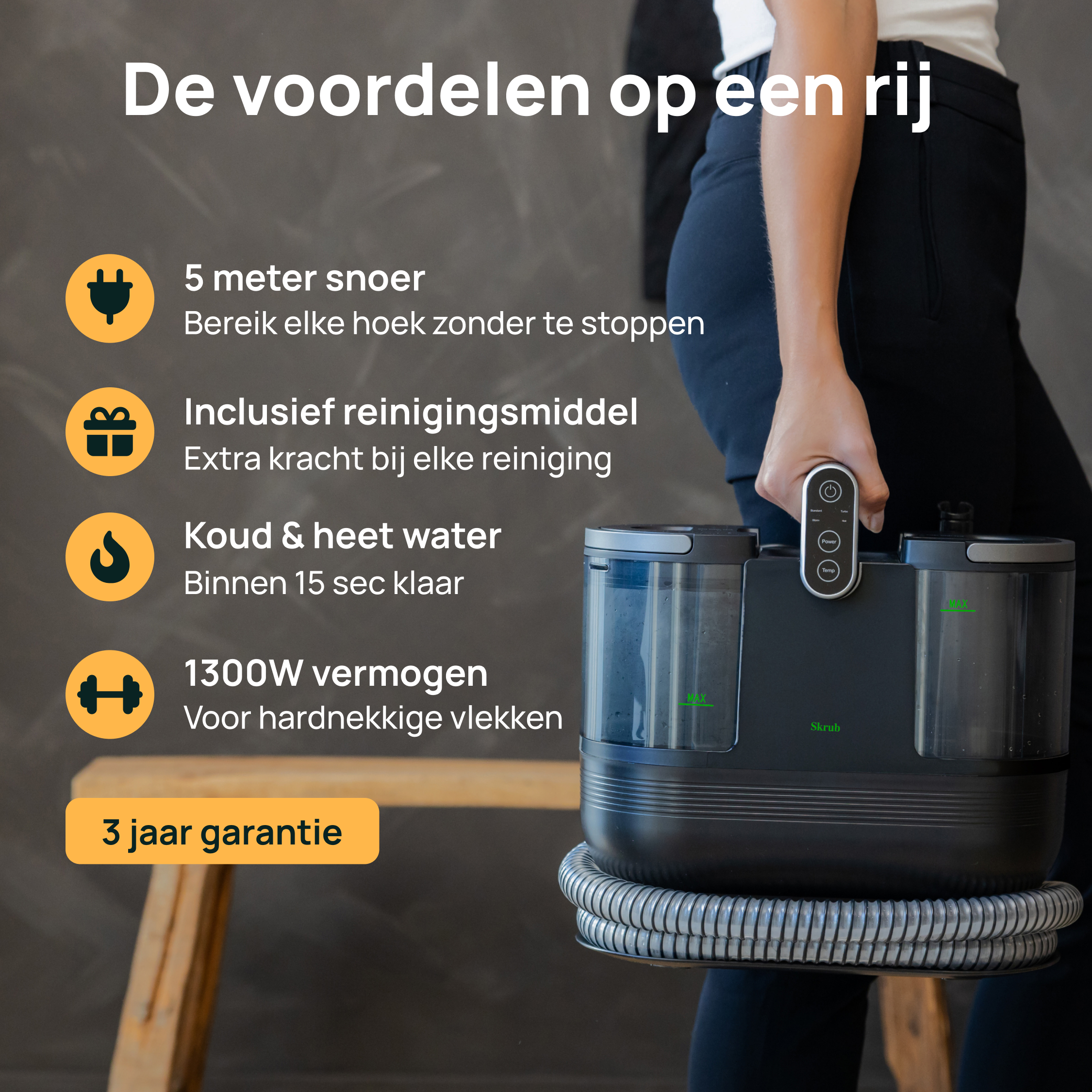 Tapijtreiniger 'The Beast'