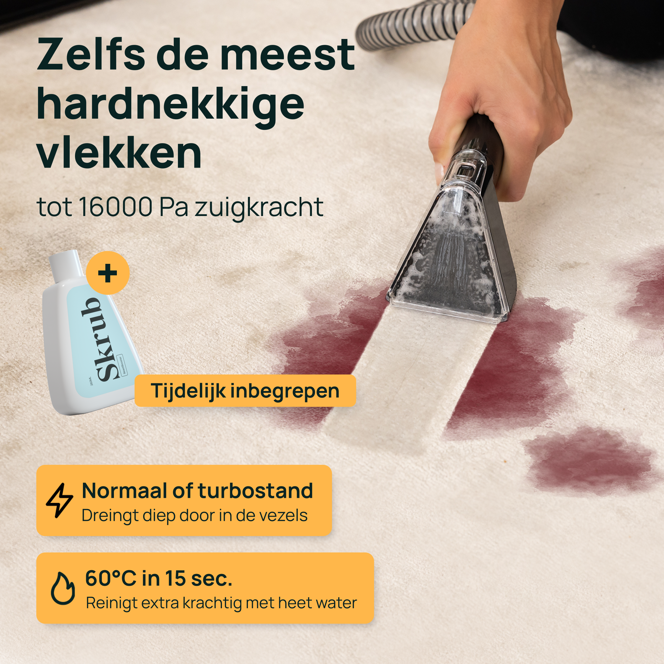 Tapijtreiniger 'The Beast'