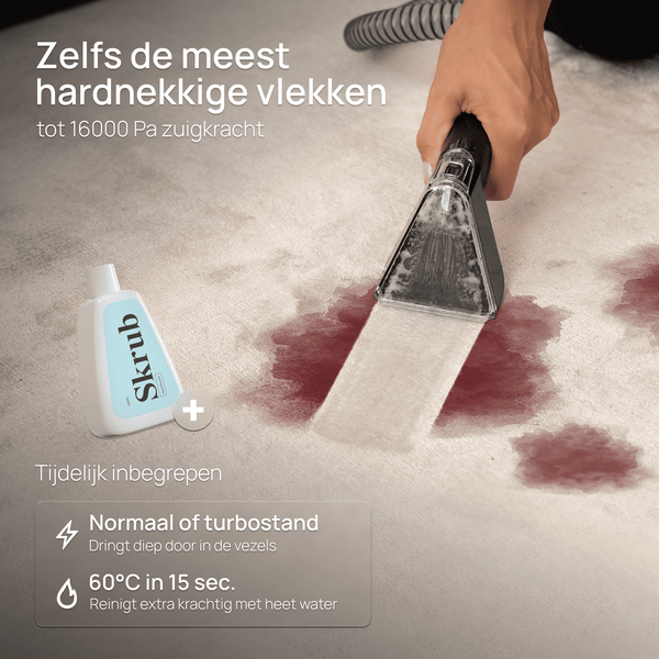 Krachtige zuigkracht